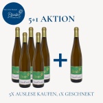 Faberrebe / Ortega Auslese 0,75L (5Fl. + 1Fl. Aktion)